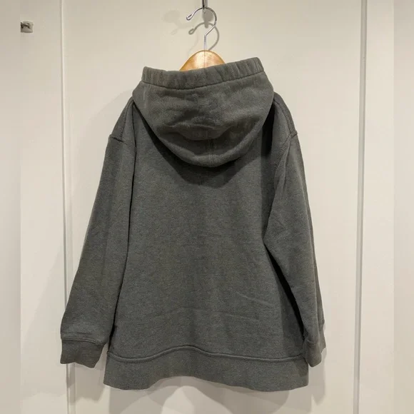 Vintage Gray Kids Zip-Up Hoodie - Picture 7 of 10